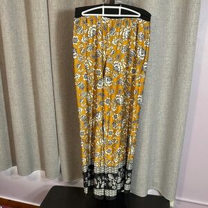 Apt. 9 Women’s Floral Wide Leg Pants Size L